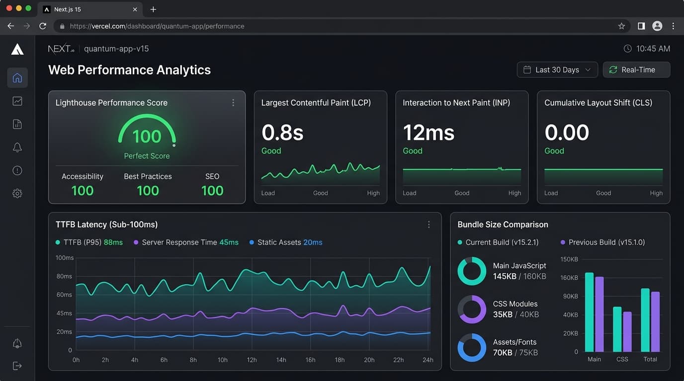 Next.js 15 App Router: Engineering 100/100 Core Web Vitals & Instant LCP