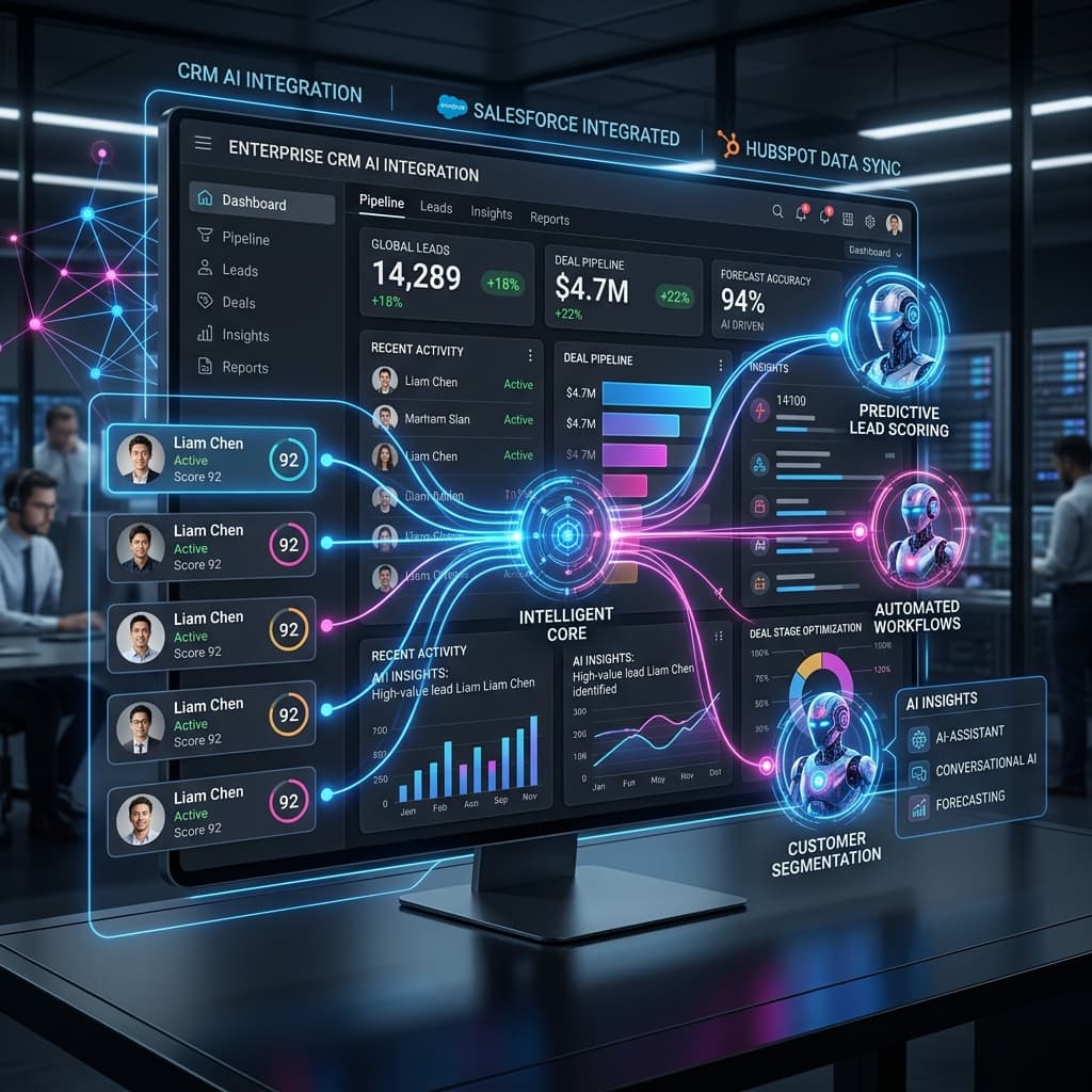 CRM AI Integration Dashboard