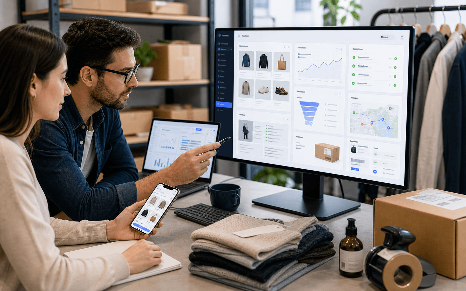 Custom Ecommerce Development service visual